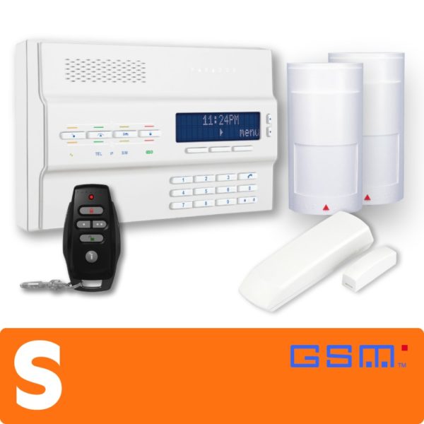 PACK ALARME SANS-FIL GSM (S) Blanc