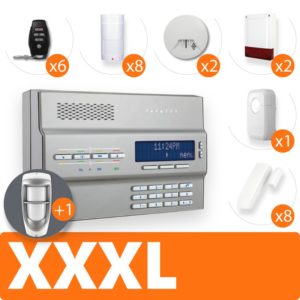 PACK ALARME SANS-FIL (XXXL) Gris
