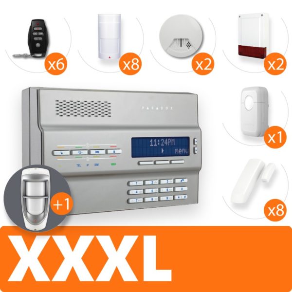 PACK ALARME SANS-FIL (XXXL) Gris
