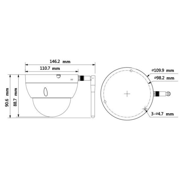 DAHUA IPC-HDBW1320E-W