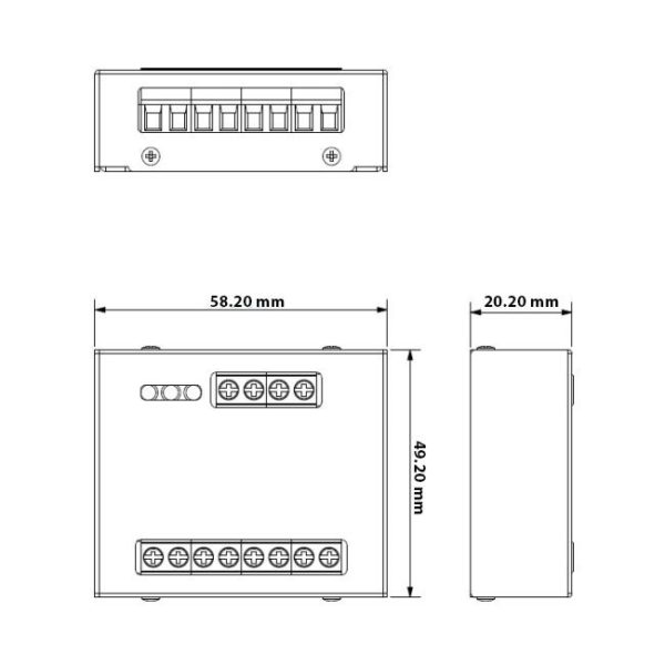 CARTE D'EXTENSION À RELAIS ET CONTACT POUR PLATINE DE RUE DAHUA